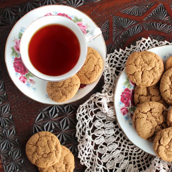 Ginger Nut Biscuits - Recipe photo by kiwicook