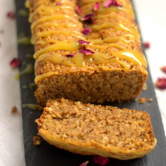 Coconut, Almond & Saffron Cake - Recipe photo by shintasimon