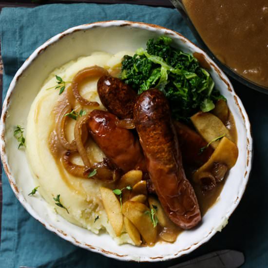Bangers and Mash - Recipe photo by fromthelarder