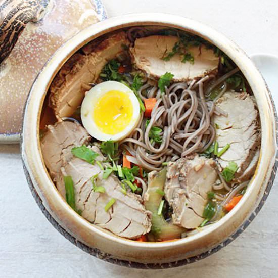 Easy Leftover Pork Soup - Recipe photo by asiancaucasian