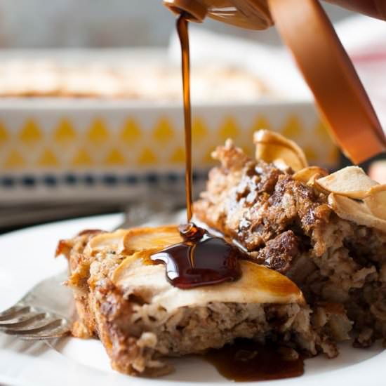 Baked Apple Oatmeal - Recipe photo by lifeisbutadish