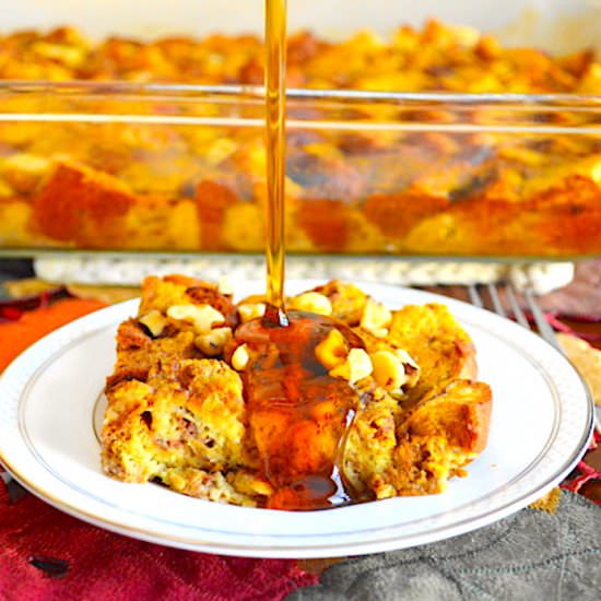 Pumpkin French Toast Casserole - Recipe photo by jeanieandluluskitchen
