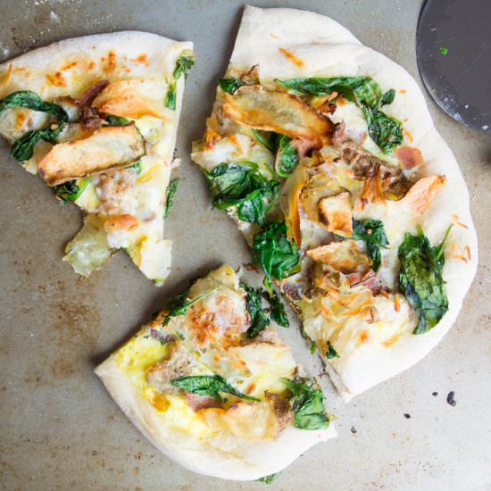 Breakfast Pizza - Recipe photo by myutensilcrock