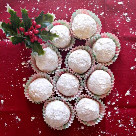 Lemon Snowball Cookies - Recipe photo by thegardeningcook
