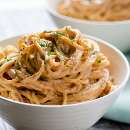 Vegan Creamy Chipotle Pasta - Recipe photo by dorastable