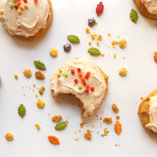 Soft Pumpkin Spice Cookies - Recipe photo by Seasonly Creations