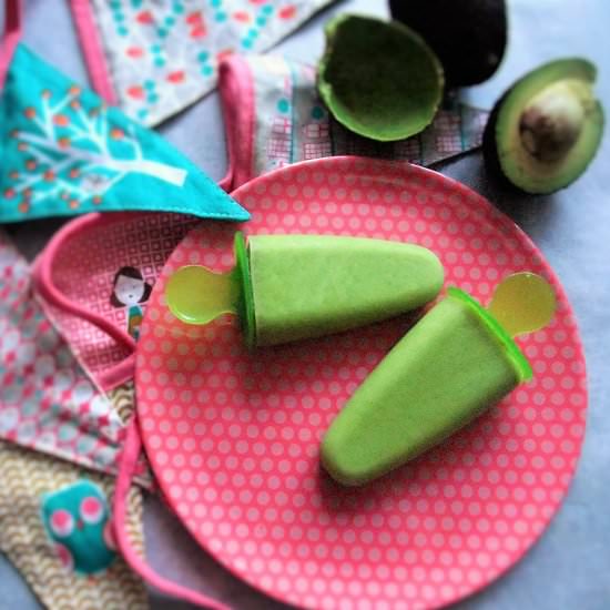 Avocado Paletas - Recipe photo by PernilleA
