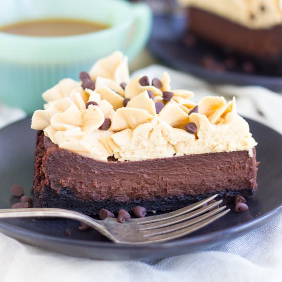 Chocolate Peanut Butter Torte - Recipe photo by thegoldlininggirl