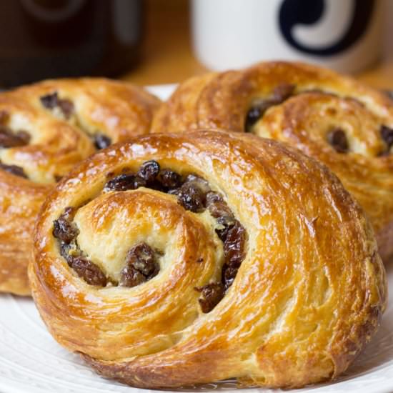 Pain Aux Raisin - Recipe photo by CluckMuckCook