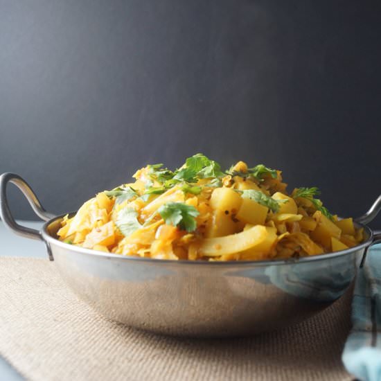 Indian Spiced Cabbage - Recipe photo by wifromscratch