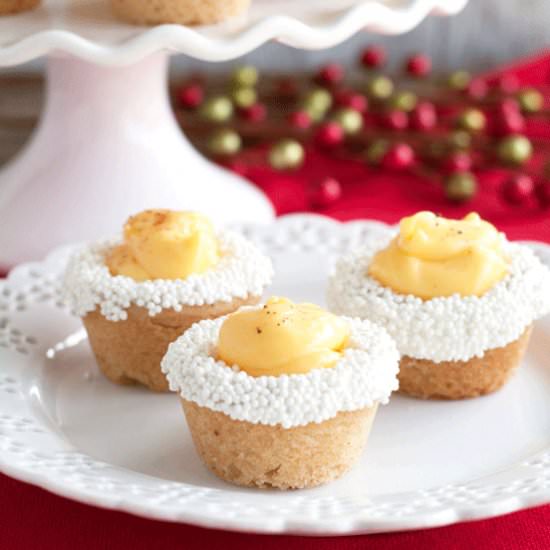 Eggnog Cookie Cups - Recipe photo by foodlovinfamily