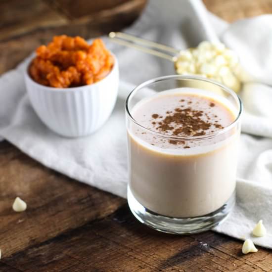 White Chocolate Pumpkin Martini - Recipe photo by theculinarycompass