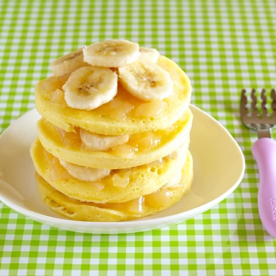 Microwave Pancakes (for Babies) - Recipe photo by ochikeron