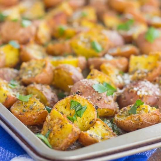 Herb Roasted Potatoes - Recipe photo by pumpkinnspice