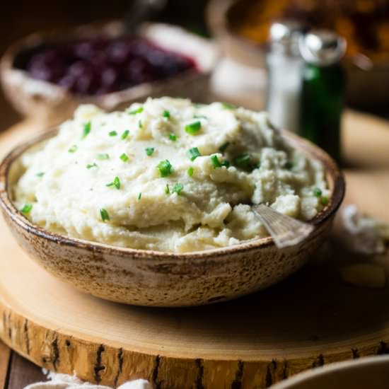 Cauliflower Mashed Potatoes - Recipe photo by foodfaithfitness