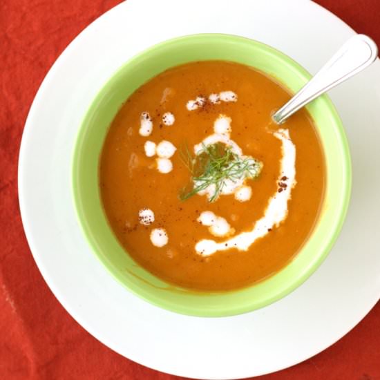 Chai Sweet Potato Soup - Recipe photo by JesseLWellness
