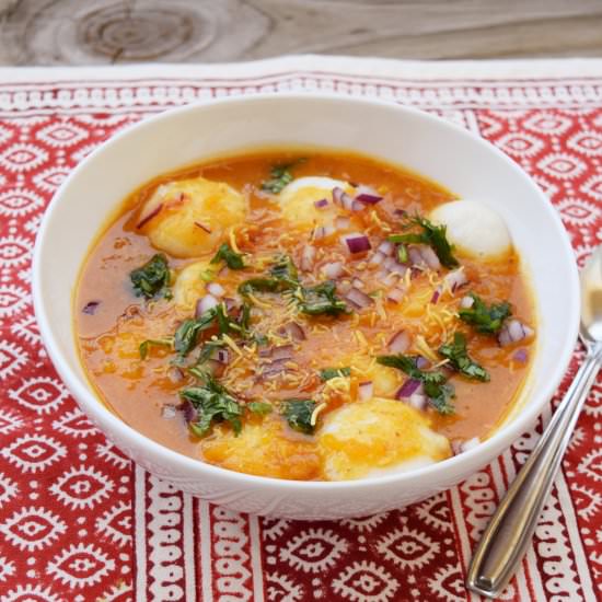 Sambar Idlis - Recipe photo by cookingwithpree