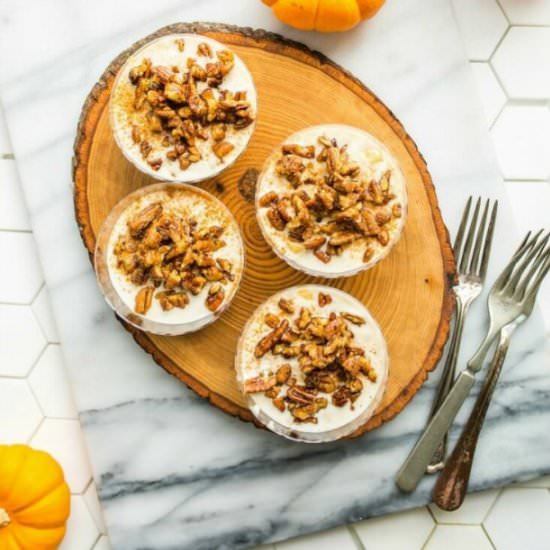 6-Ingredient Crustless Pumpkin Pies - Recipe photo by YuriElkaim1