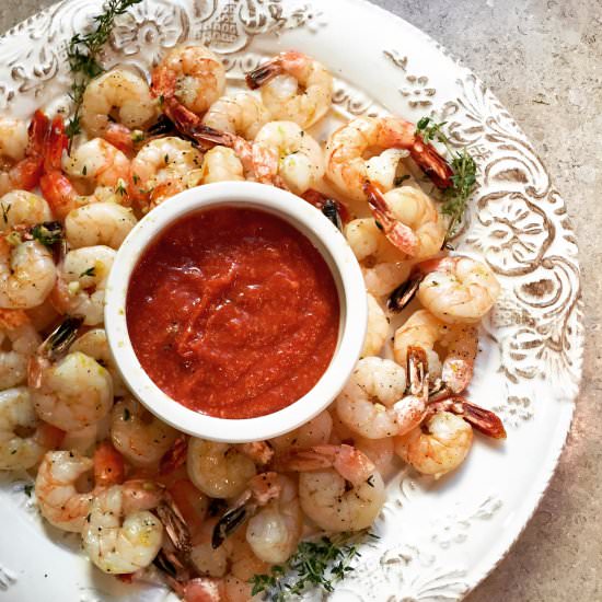 Roasted Garlic Shrimp - Recipe photo by AlyRomero