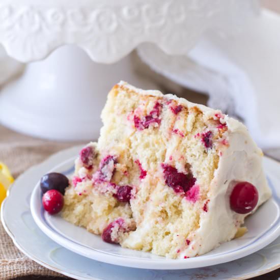 Cranberry Orange Cake - Recipe photo by a latte food