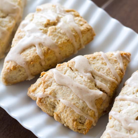 Maple Cream Scones - Recipe photo by a latte food