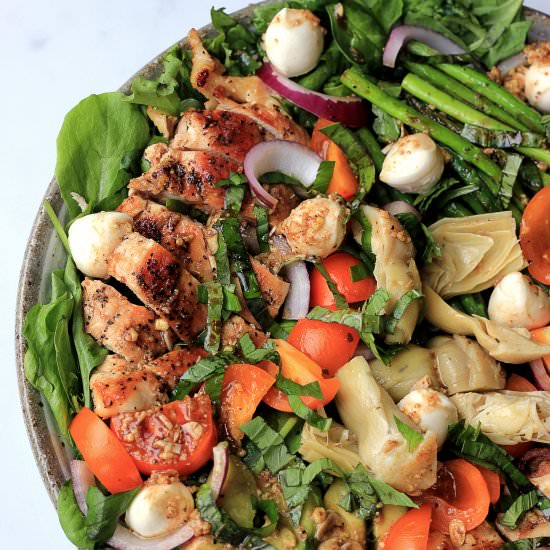 Loaded Chicken Salad - Recipe photo by My PCOS Kitchen