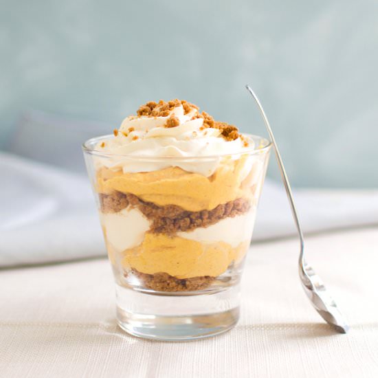 Pumpkin Pie Parfait - Recipe photo by kiwicook