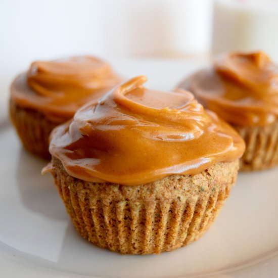 PB Maple Cinnamon Cupcakes - Recipe photo by earthpoweredfamily