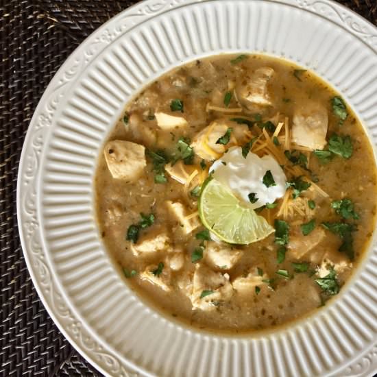 White Chicken Chili - Recipe photo by AlyRomero