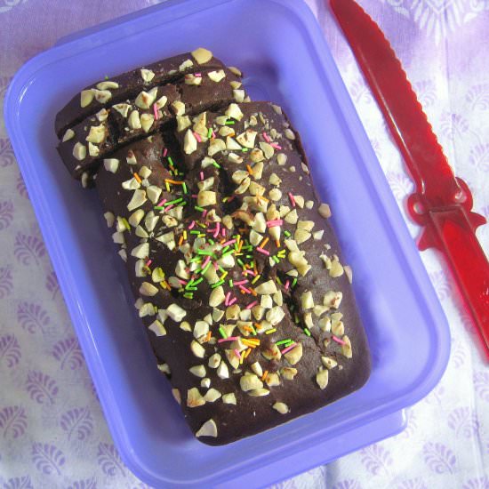 Banana Choco Cake With Wheat Flour - Recipe photo by madhuriscuisine