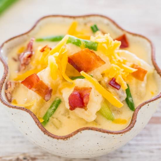 Loaded Baked Potato Soup - Recipe photo by Averie