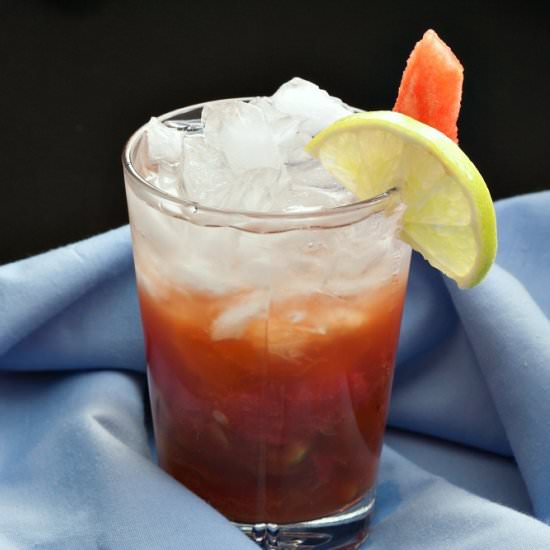 Watermelon Caipiroska - Recipe photo by manusmenu