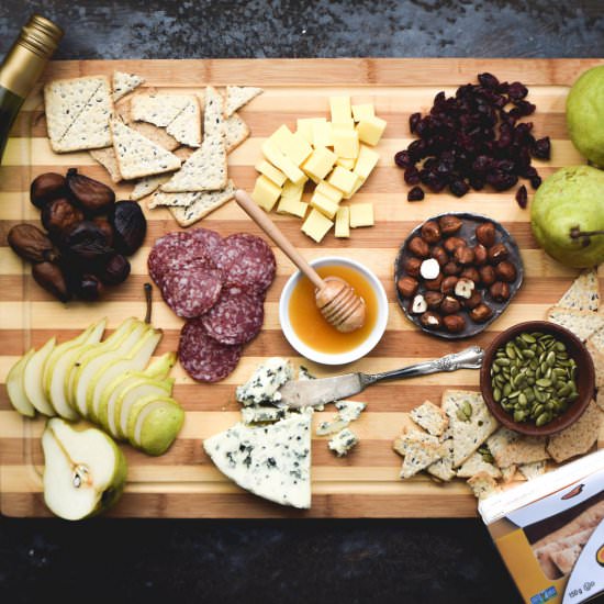 Winter Cheese Board Inspiration - Recipe photo by Gringalicious