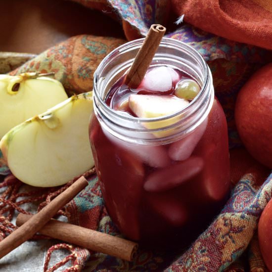 Autumn Apple Sangria - Recipe photo by citysupperclub