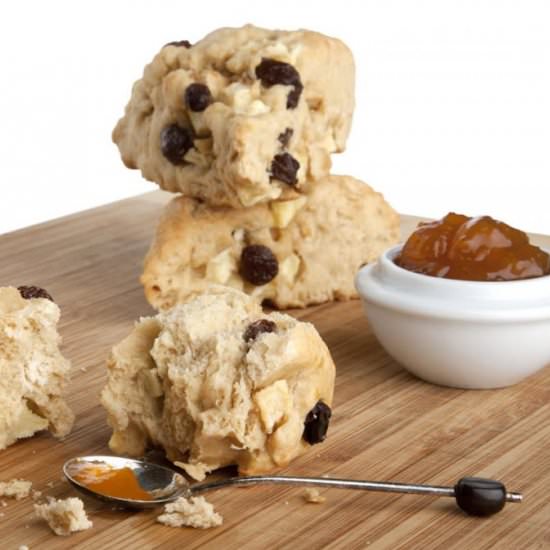 maple apple scones - Recipe photo by CookForYourLife