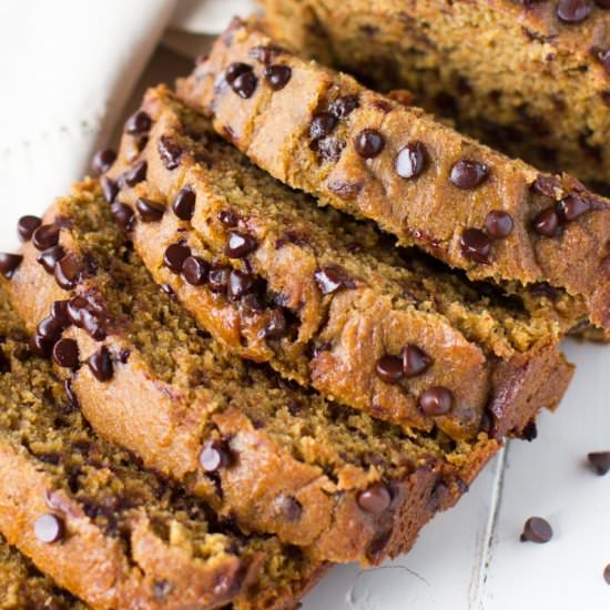 Whole Wheat Pumpkin Bread - Recipe photo by KitchenOfEatin