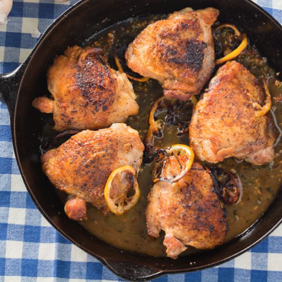 Lemon Thyme Chicken - Recipe photo by glebekitchen