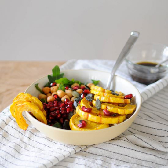 Autumn Squash Quinoa Bowl - Recipe photo by teaspoonliving