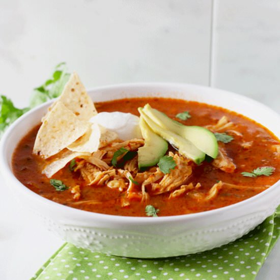 Chicken Tortilla Soup - Recipe photo by Lemon blossoms