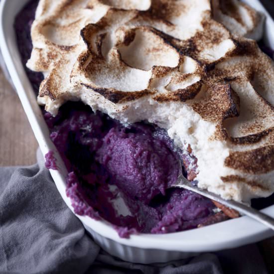 Purple Sweet Potato Casserole - Recipe photo by wifemamafoodie
