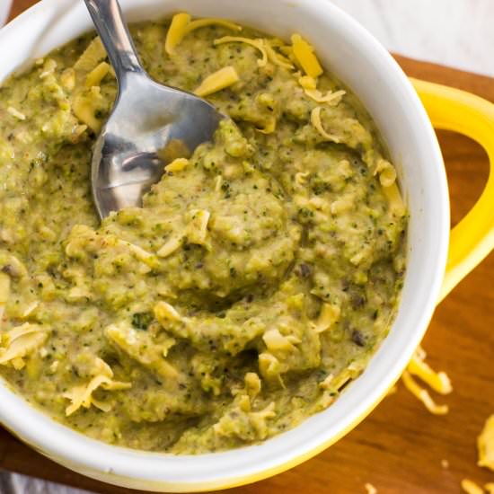 Leftover Mash Broccoli Cheddar Soup - Recipe photo by megiswell