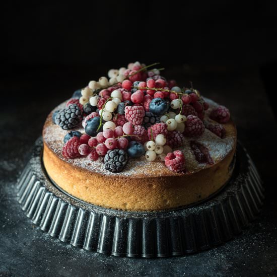 Ricotta Berry Cake - Recipe photo by UrbanKitchenAffair