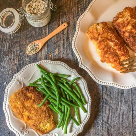 Paleo Coconut Crusted Chicken - Recipe photo by MyLifeCookbook