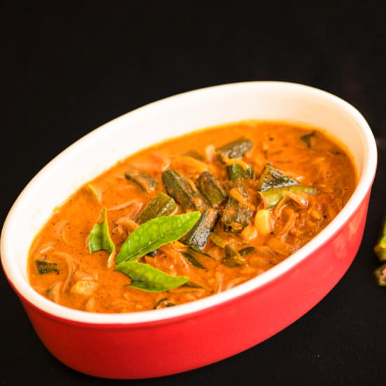 Lady’s Finger Stew - Recipe photo by meemiskitchen