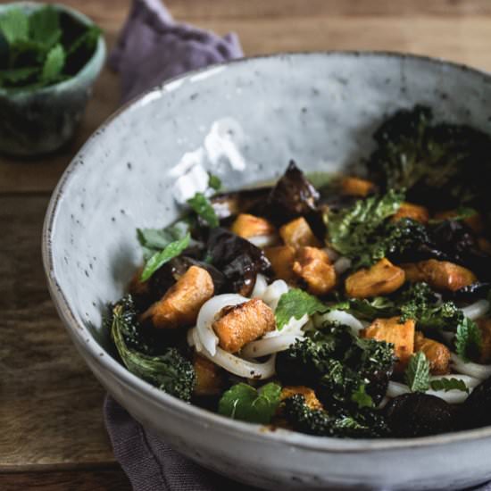 Wild mushroom ramen - Recipe photo by readeat