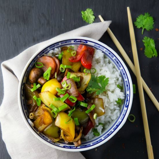 Vegetable Chop Suey - Recipe photo by vegan heaven