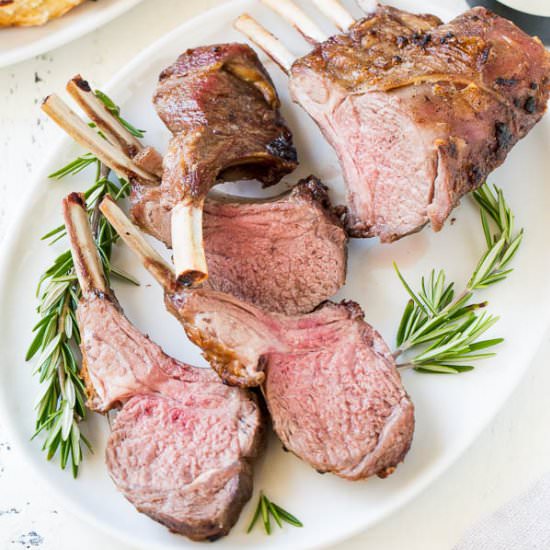 Roasted Rack of Lamb - Recipe photo by Shineshka