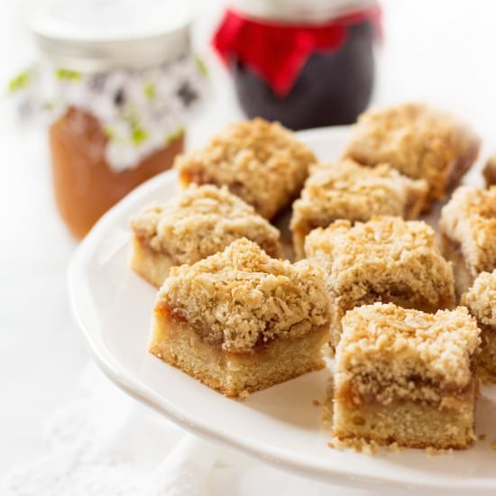 Blood Orange Jam Bars - Recipe photo by If You Give A Blonde A Kitchen