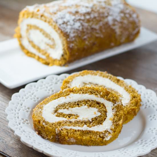 Pumpkin Cake Roll - Recipe photo by dessertsbyjuliette
