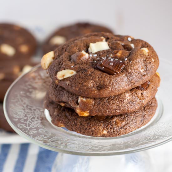 Chunky Double Chocolate Cookies - Recipe photo by Country Cupboard Cookies